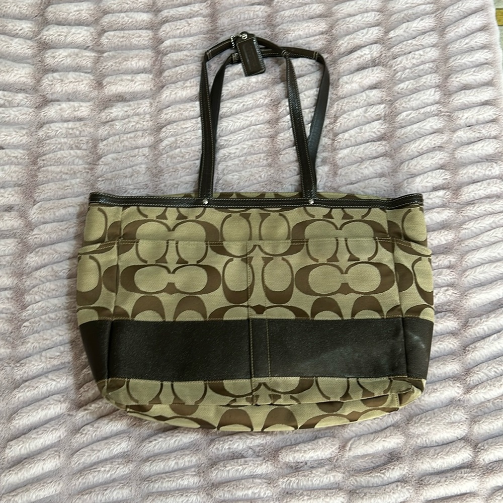 Brown Coach purse
